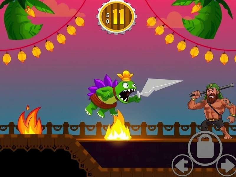 Ponda Monster Mayhem gameplay screenshot